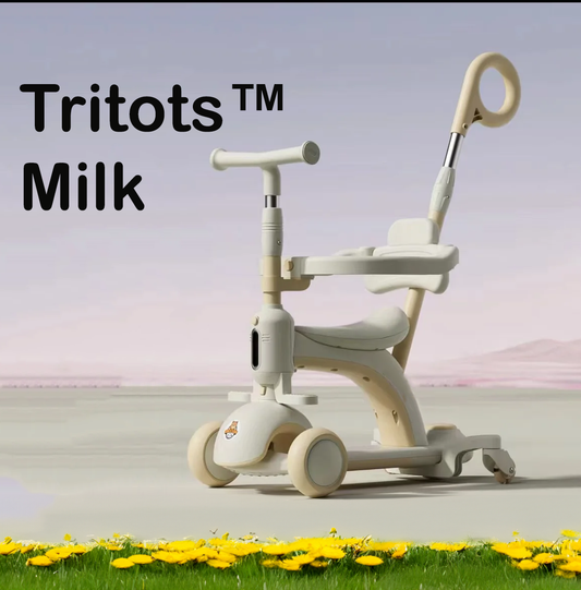 Tritots™ Children's Scooter Men And Women Children 4 In 1 2 In 1 Baby Baby 5 In 1 Scooter Yo-yo Car Balance Bike To Exercise Leg Limbs Milk Coffee 4